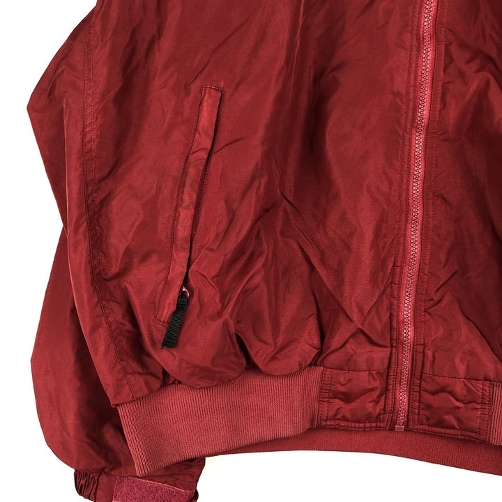 90s-00'S Columbia Men's XL Padded Puffer Jacket Nylon burgundy type Vintage Second Hand