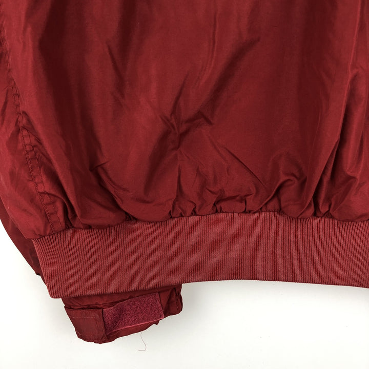 90s-00'S Columbia Men's XL Padded Puffer Jacket Nylon burgundy type Vintage Second Hand