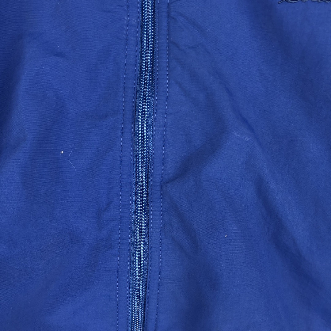 Eddie Bauer Men's Padded Puffer Jacket, Size XL Nylon Navy blue Vintage Second Hand