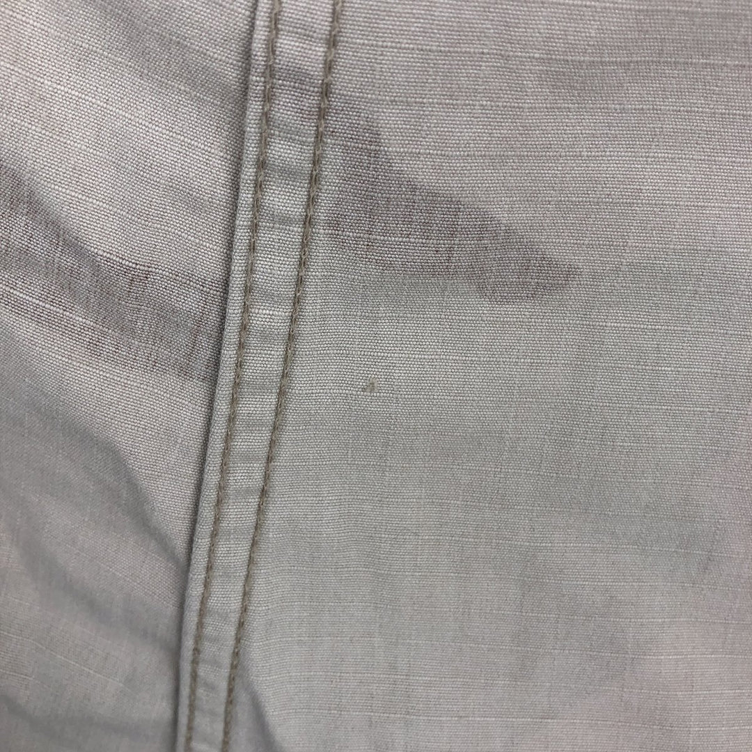 00'S US military genuine camouflage Pattern 3C desert camo ripstop BDU military jacket made in USA MEDIUM-REGULAR equivalent to men's M Nylon Beige type Vintage Second Hand