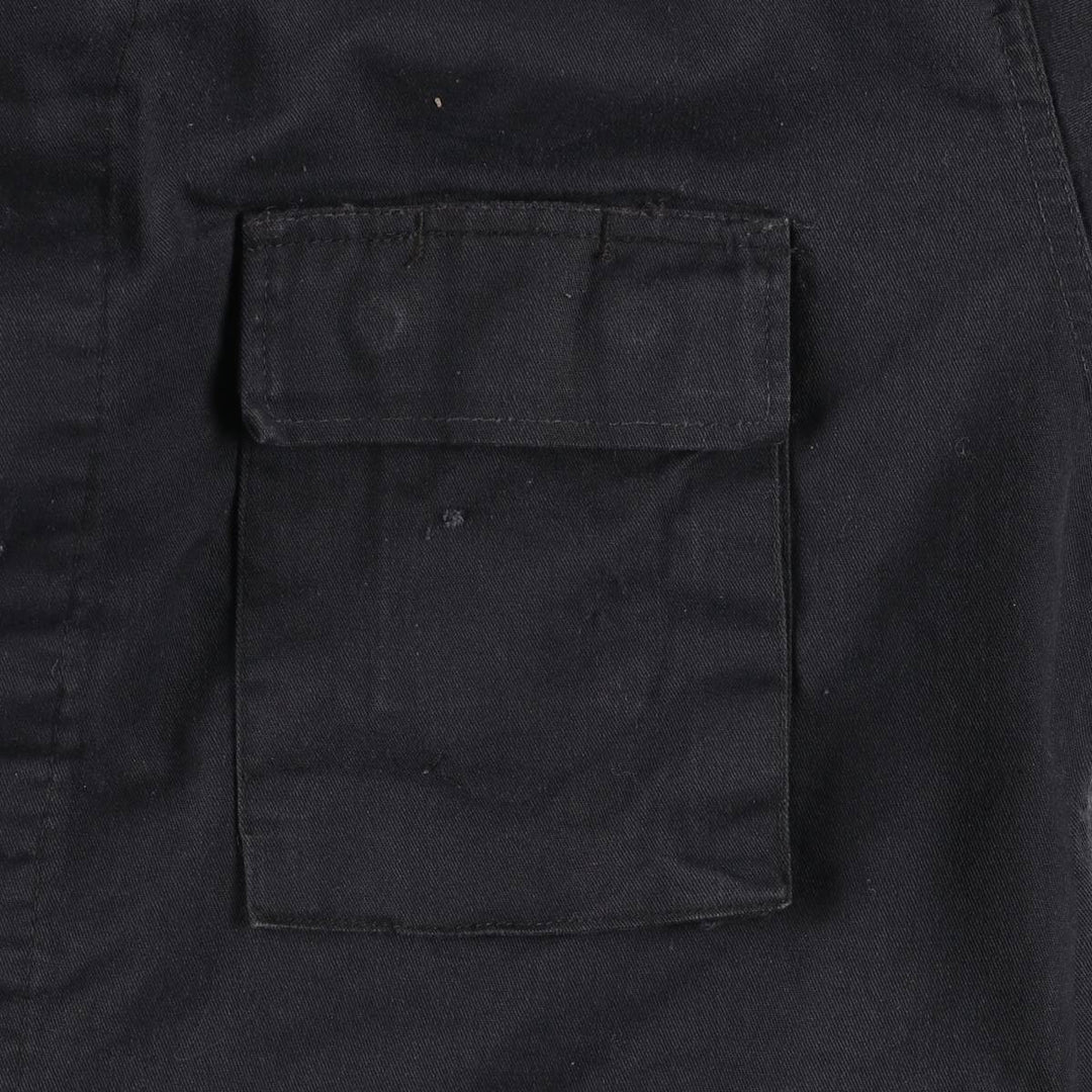 Civilian Military Combat Jacket, Made in USA, Men's Size Medium cotton black type Vintage Second Hand