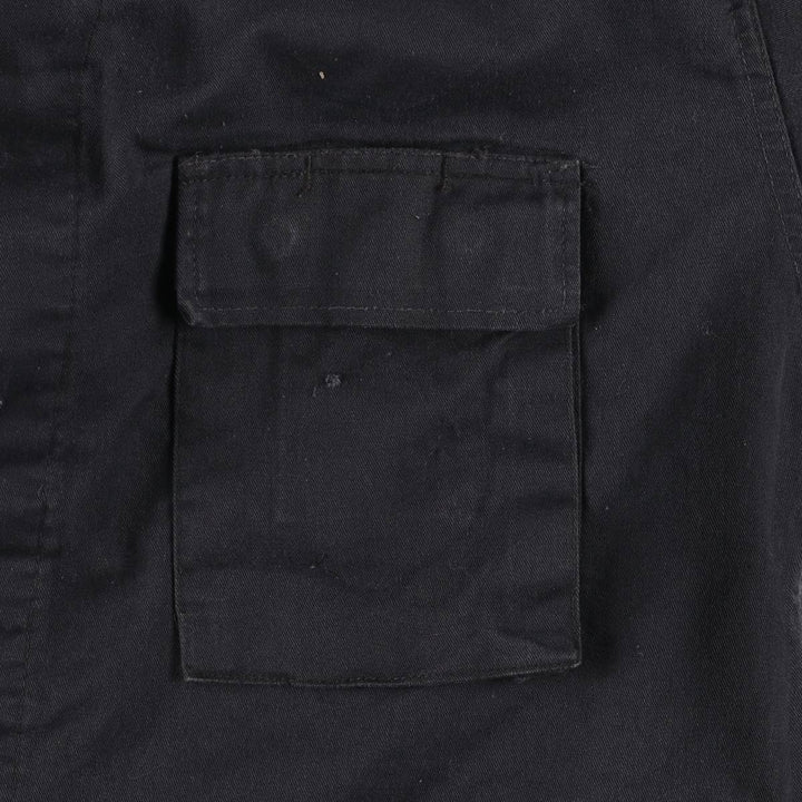 Civilian Military Combat Jacket, Made in USA, Men's Size Medium cotton black type Vintage Second Hand