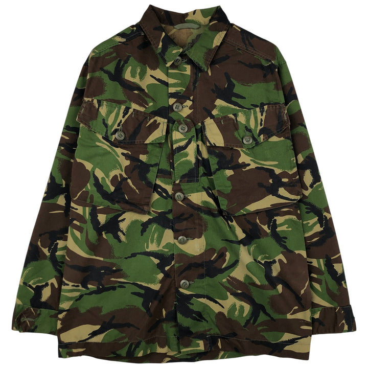 British Army Camouflage Pattern DPM Camo Military Combat Jacket Size 170 unclear Khaki type Vintage Second Hand