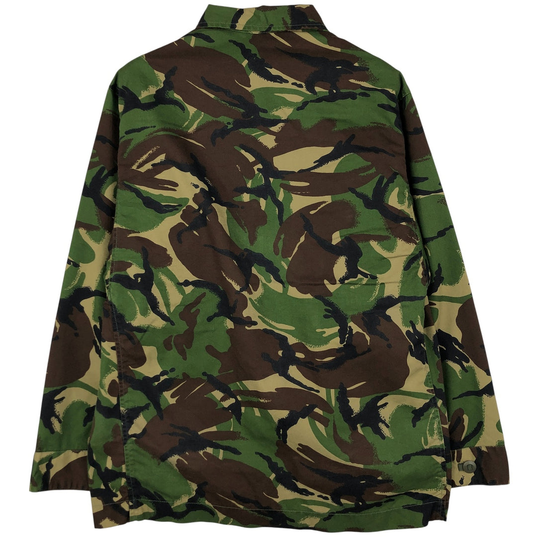 British Army Camouflage Pattern DPM Camo Military Combat Jacket Size 170 unclear Khaki type Vintage Second Hand