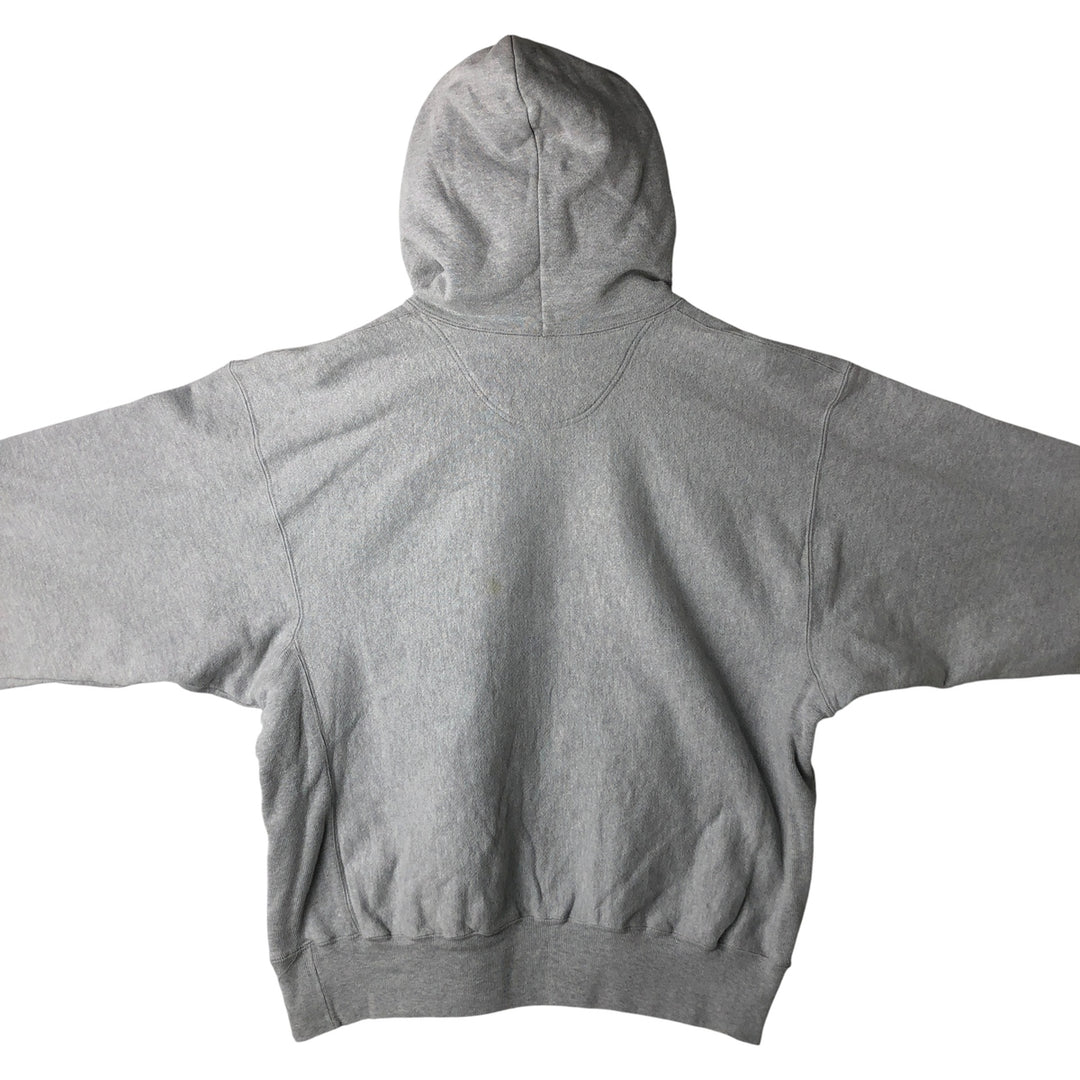 00'S Champion Premium Reverse Weave College Sweat Pullover Hoodie, Men's Size L cotton gray type Vintage Second Hand