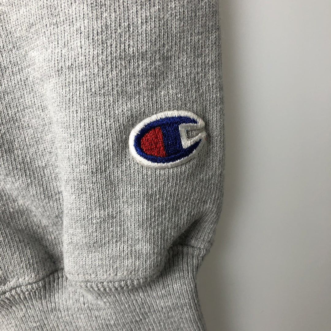00'S Champion Premium Reverse Weave College Sweat Pullover Hoodie, Men's Size L cotton gray type Vintage Second Hand