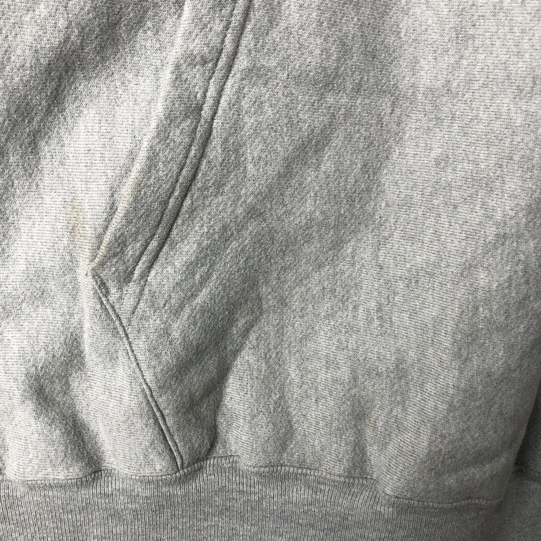 00'S Champion Premium Reverse Weave College Sweat Pullover Hoodie, Men's Size L cotton gray type Vintage Second Hand