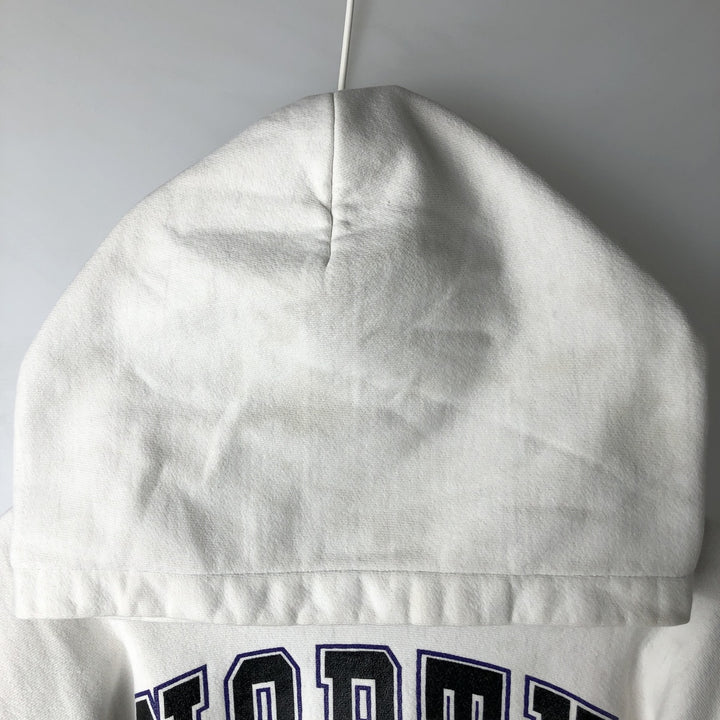 Oversized 2000'S Champion Premium Reverse Weave College Pullover Hoodie, Men's XXXL unclear white type Vintage Second Hand
