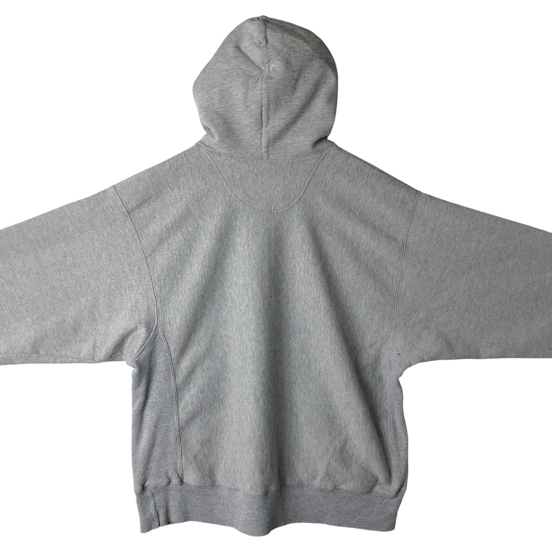00'S Champion Premium Reverse Weave College Sweat Pullover Hoodie, Men's Size L cotton gray type Vintage Second Hand