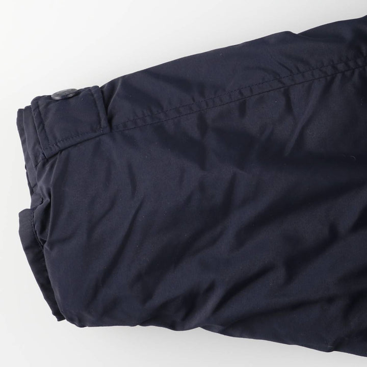 Eddie Bauer Goose Down Parka, Men's XL Nylon navy blue type Vintage Second Hand