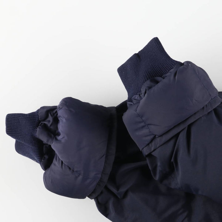 Eddie Bauer Goose Down Parka, Men's XL Nylon navy blue type Vintage Second Hand