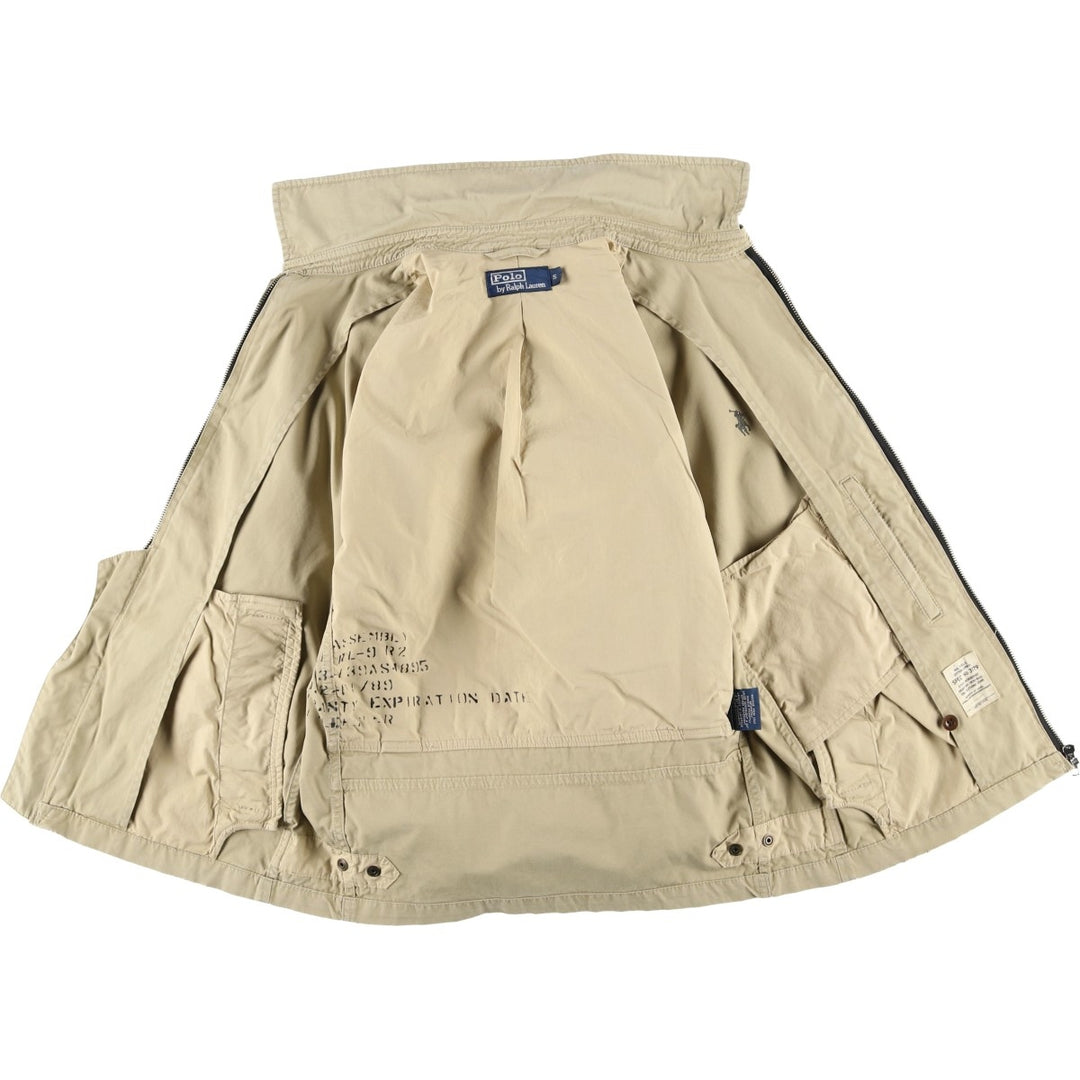 Ralph Lauren POLO by Ralph Lauren Swing Top Sports Jacket Men's S cotton Beige type Vintage Second Hand
