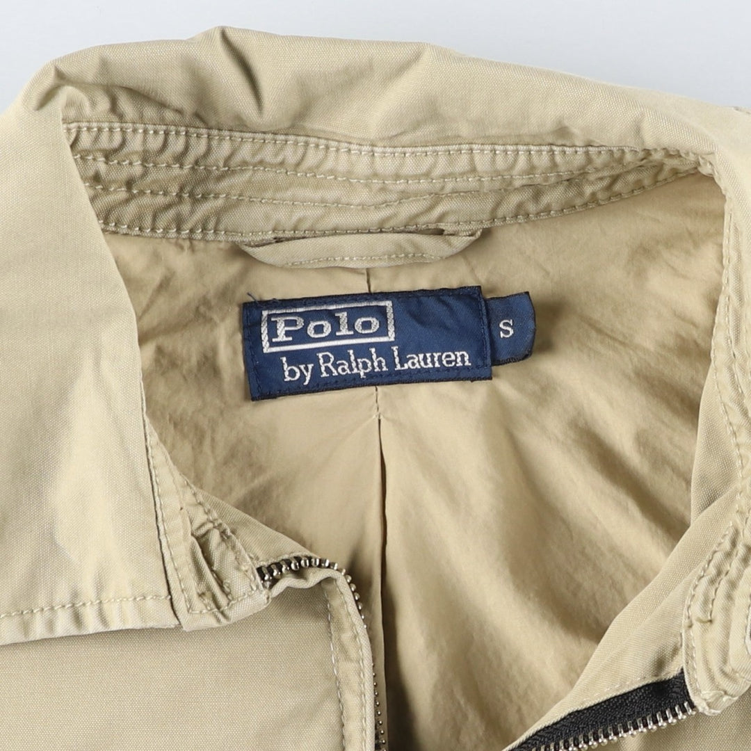 Ralph Lauren POLO by Ralph Lauren Swing Top Sports Jacket Men's S cotton Beige type Vintage Second Hand