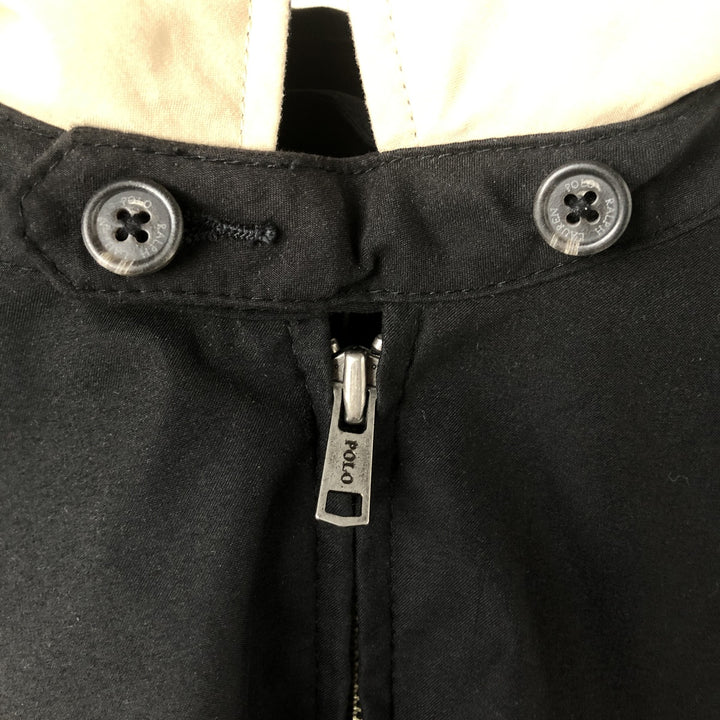Ralph Lauren POLO by Ralph Lauren Swing Top Sports Jacket Men's L size polyester black type Vintage Second Hand