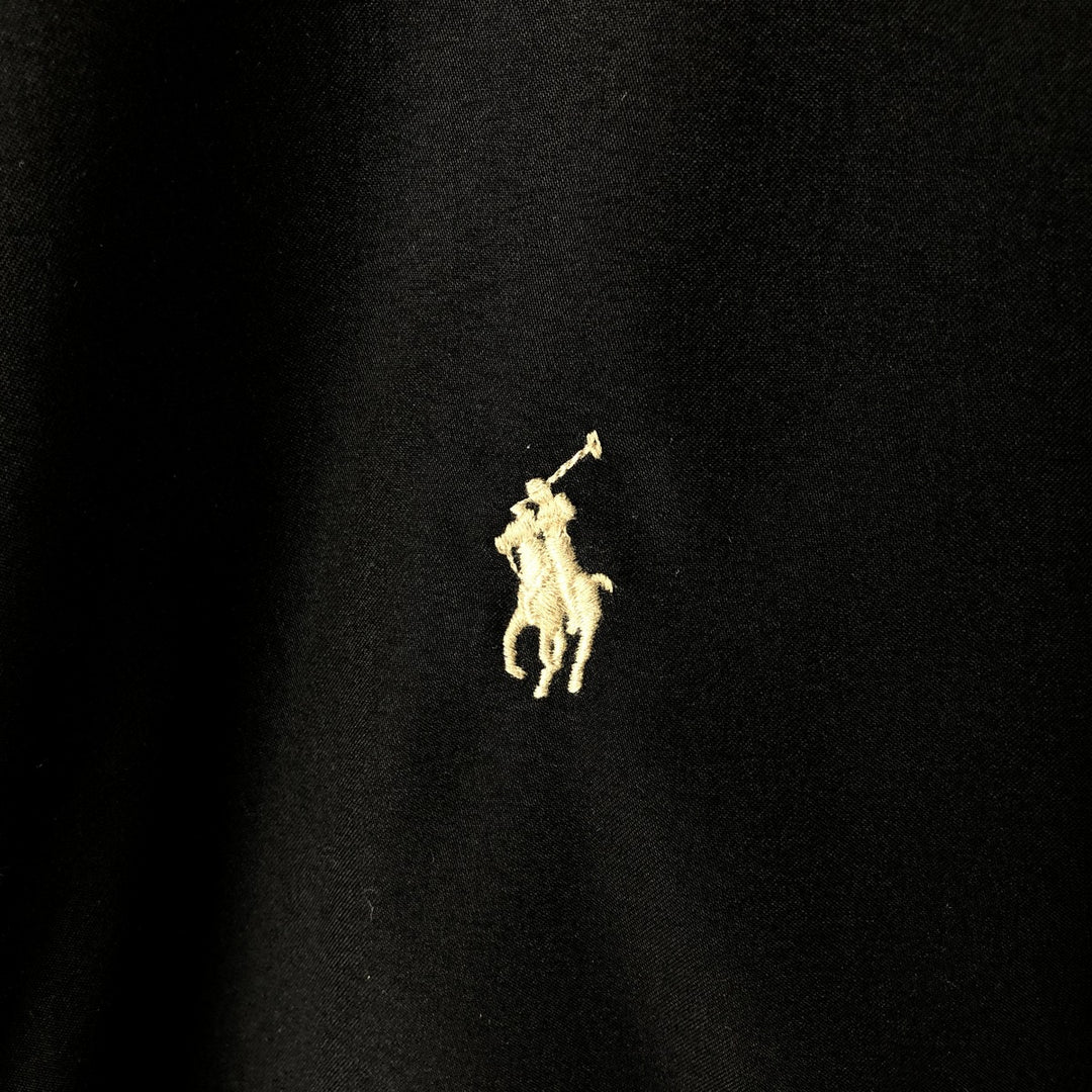 Ralph Lauren POLO by Ralph Lauren Swing Top Sports Jacket Men's L size polyester black type Vintage Second Hand