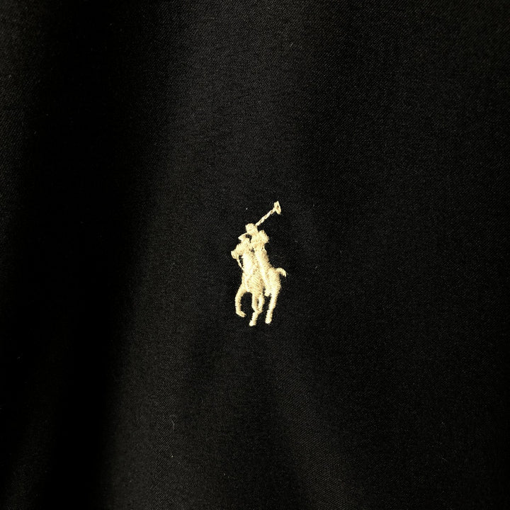 Ralph Lauren POLO by Ralph Lauren Swing Top Sports Jacket Men's L size polyester black type Vintage Second Hand