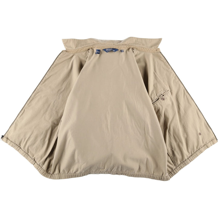 Ralph Lauren POLO by Ralph Lauren Swing Top Sports Jacket Men's XXL cotton Beige type Vintage Second Hand
