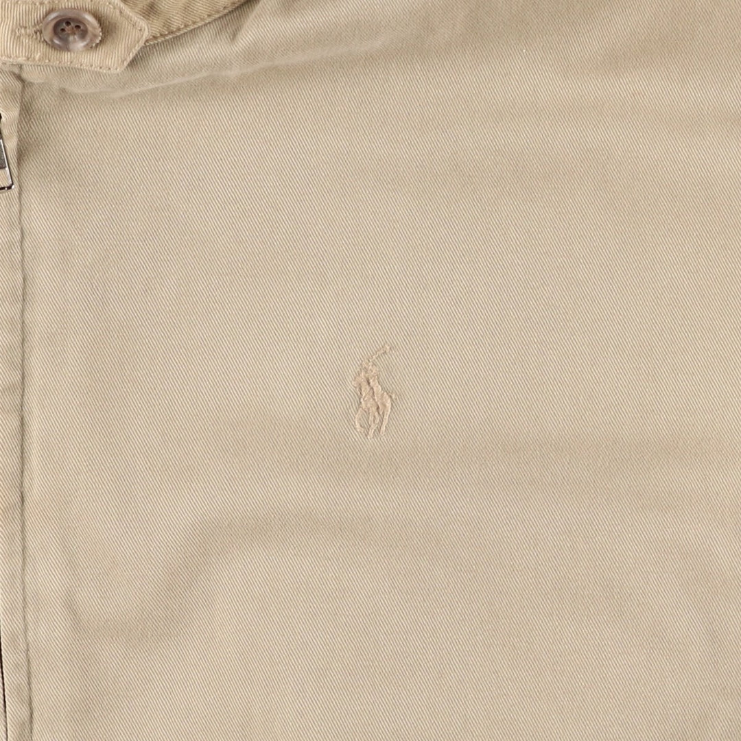 Ralph Lauren POLO by Ralph Lauren Swing Top Sports Jacket Men's XXL cotton Beige type Vintage Second Hand