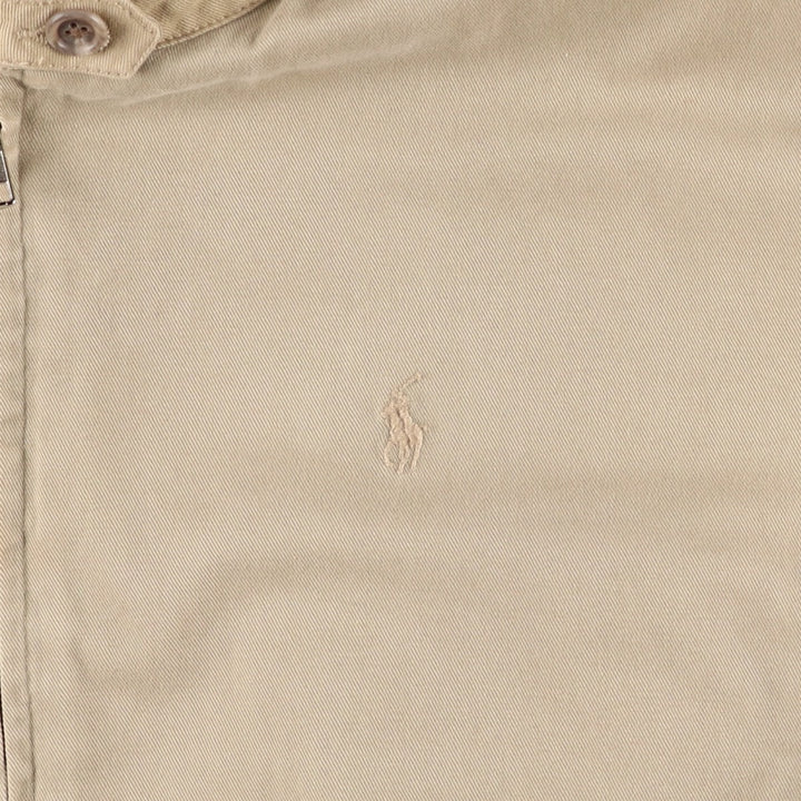 Ralph Lauren POLO by Ralph Lauren Swing Top Sports Jacket Men's XXL cotton Beige type Vintage Second Hand