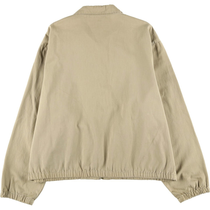 90'S Ralph Lauren POLO by Ralph Lauren Swing Top Sports Jacket Made in USA Men's XL cotton Beige type Vintage Second Hand