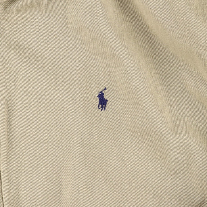 90'S Ralph Lauren POLO by Ralph Lauren Swing Top Sports Jacket Made in USA Men's XL cotton Beige type Vintage Second Hand