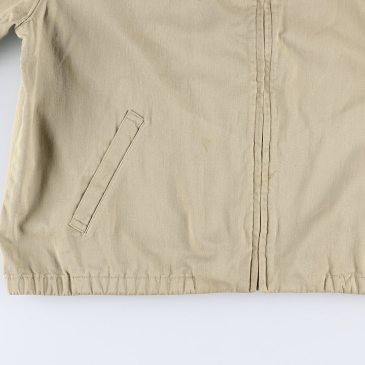 90'S Ralph Lauren POLO by Ralph Lauren Swing Top Sports Jacket Made in USA Men's XL cotton Beige type Vintage Second Hand