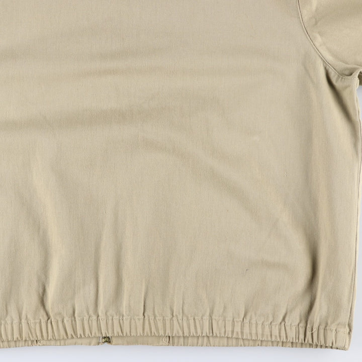 90'S Ralph Lauren POLO by Ralph Lauren Swing Top Sports Jacket Made in USA Men's XL cotton Beige type Vintage Second Hand