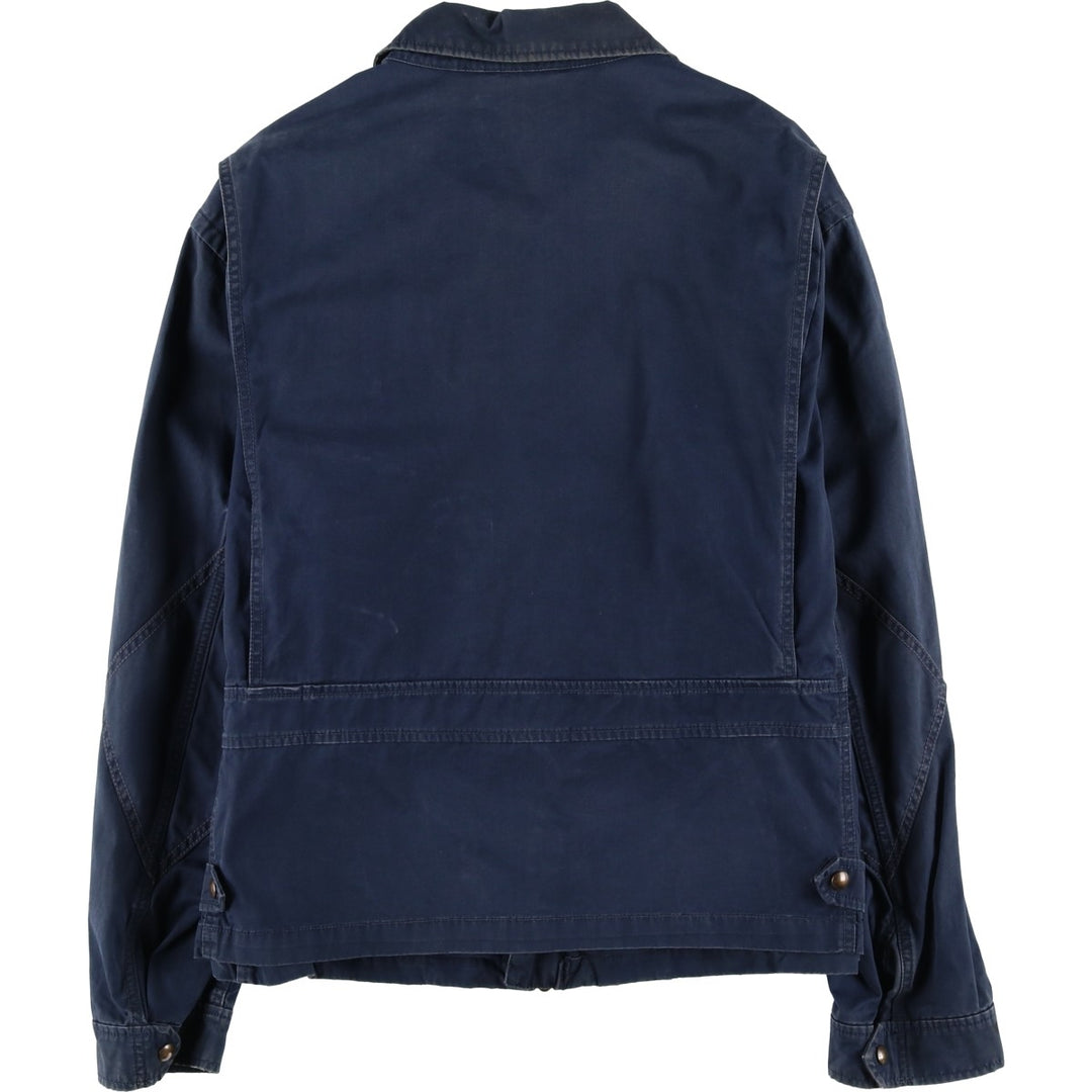 Ralph Lauren POLO by Ralph Lauren Swing Top Sports Jacket Men's XXL cotton navy blue type Vintage Second Hand