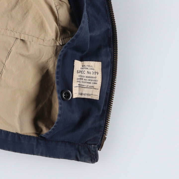 Ralph Lauren POLO by Ralph Lauren Swing Top Sports Jacket Men's XXL cotton navy blue type Vintage Second Hand