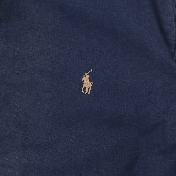 Ralph Lauren POLO by Ralph Lauren Swing Top Sports Jacket Men's XXL cotton navy blue type Vintage Second Hand