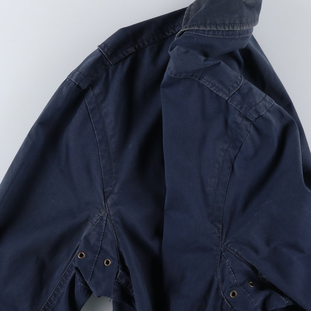 Ralph Lauren POLO by Ralph Lauren Swing Top Sports Jacket Men's XXL cotton navy blue type Vintage Second Hand