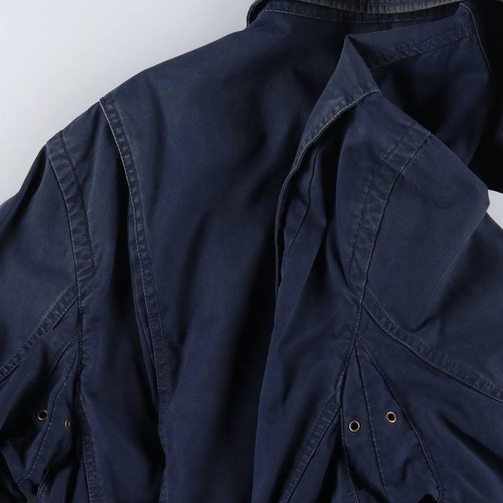Ralph Lauren POLO by Ralph Lauren Swing Top Sports Jacket Men's XXL cotton navy blue type Vintage Second Hand