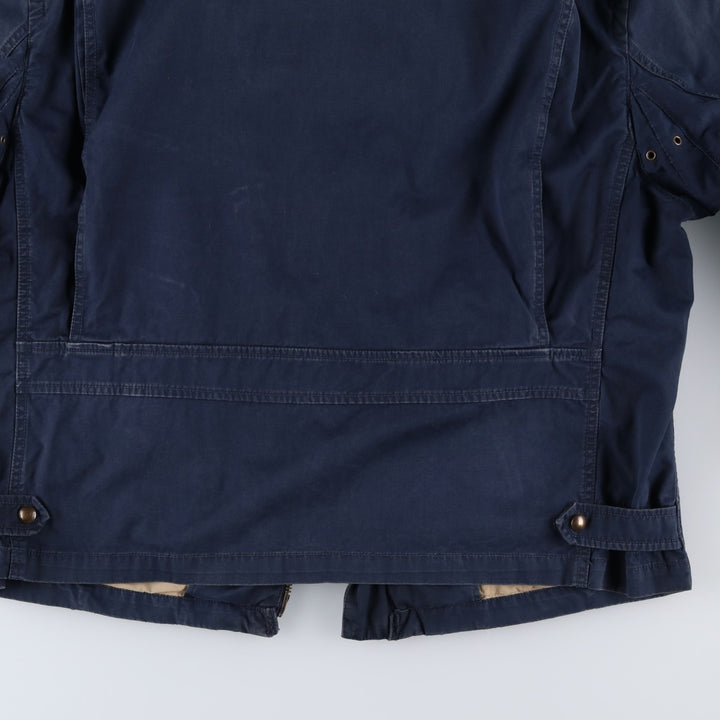 Ralph Lauren POLO by Ralph Lauren Swing Top Sports Jacket Men's XXL cotton navy blue type Vintage Second Hand