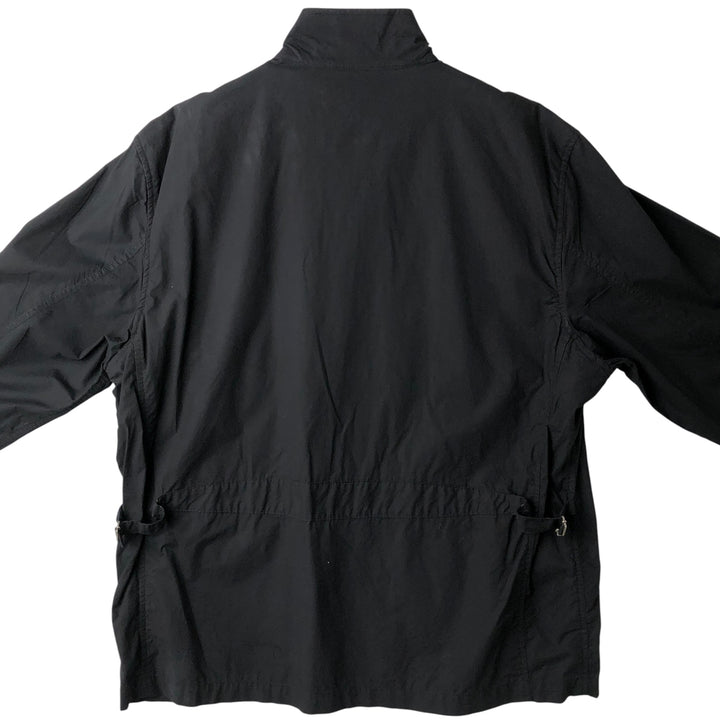 Ralph Lauren POLO GOLF Stand Collar Swing Top Sports Jacket, Men's Size XL (approx.) cotton black type Vintage Second Hand