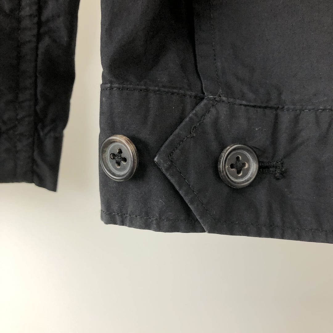 Ralph Lauren POLO GOLF Stand Collar Swing Top Sports Jacket, Men's Size XL (approx.) cotton black type Vintage Second Hand