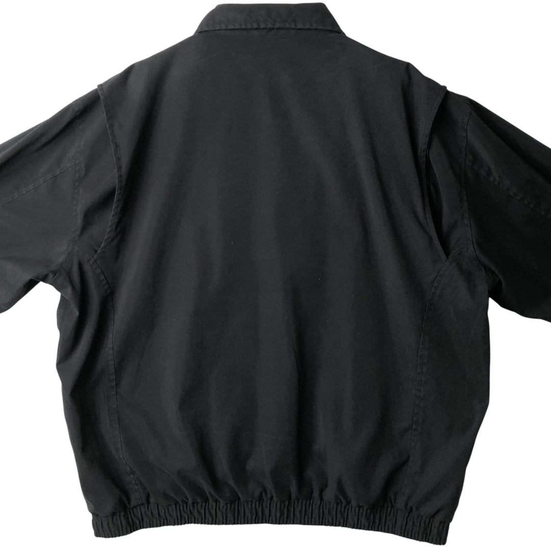 Ralph Lauren POLO by Ralph Lauren Swing Top Sports Jacket Men's L size polyester black type Vintage Second Hand