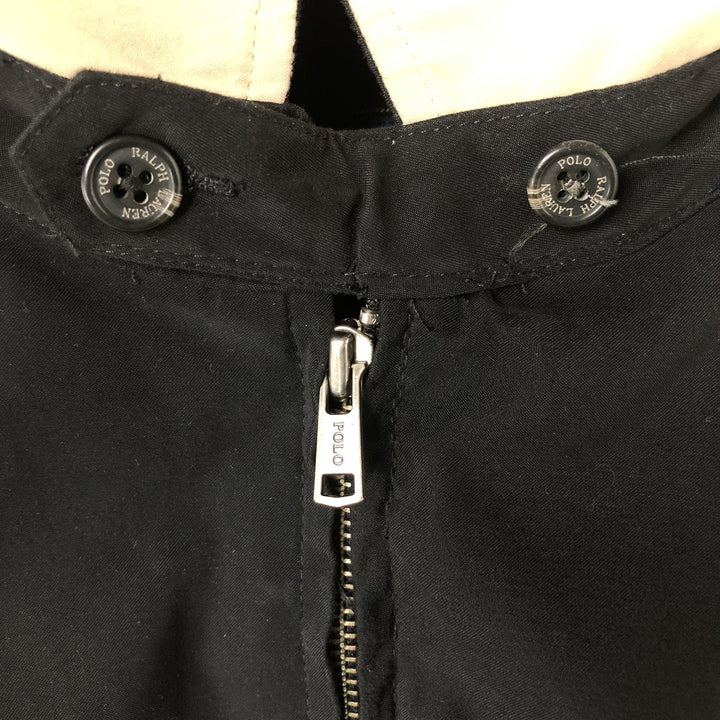 Ralph Lauren POLO by Ralph Lauren Swing Top Sports Jacket Men's L size polyester black type Vintage Second Hand