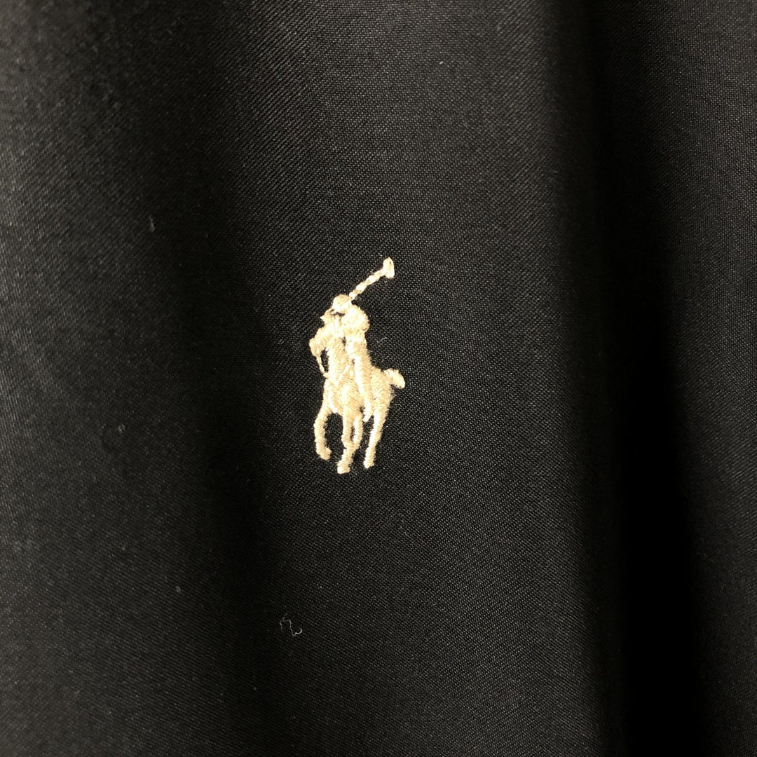 Ralph Lauren POLO by Ralph Lauren Swing Top Sports Jacket Men's L size polyester black type Vintage Second Hand