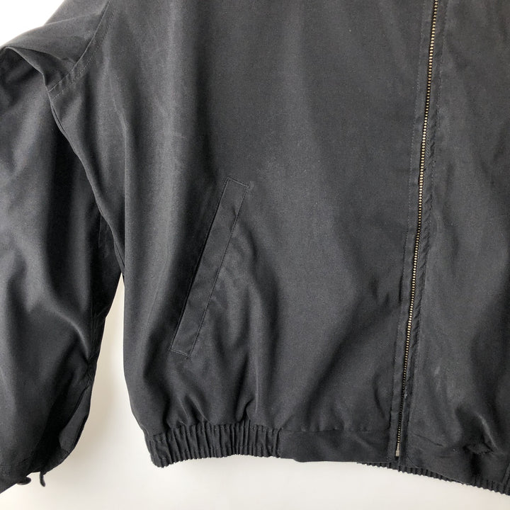 Ralph Lauren POLO by Ralph Lauren Swing Top Sports Jacket Men's L size polyester black type Vintage Second Hand