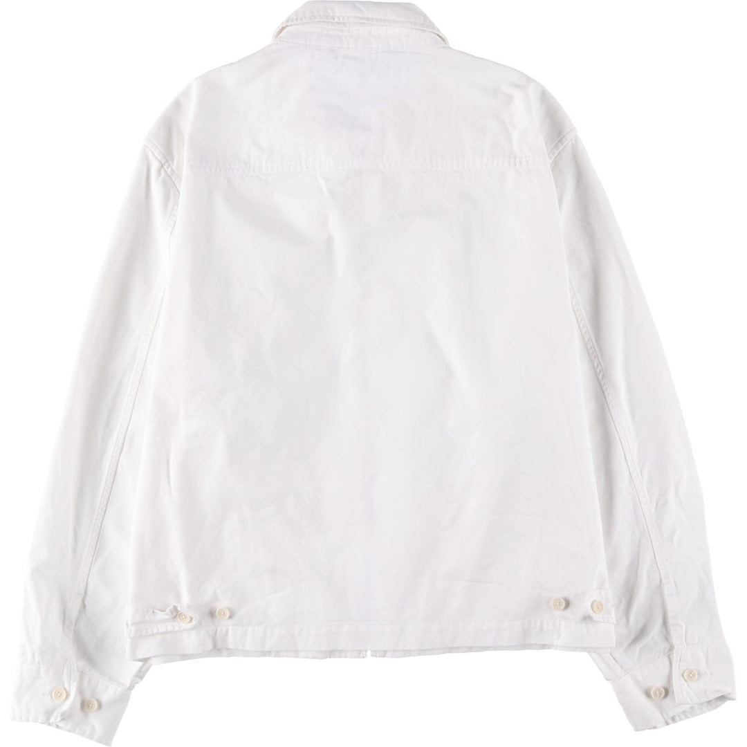 Ralph Lauren POLO by Ralph Lauren Swing Top Sports Jacket Men's L size cotton white type Vintage Second Hand