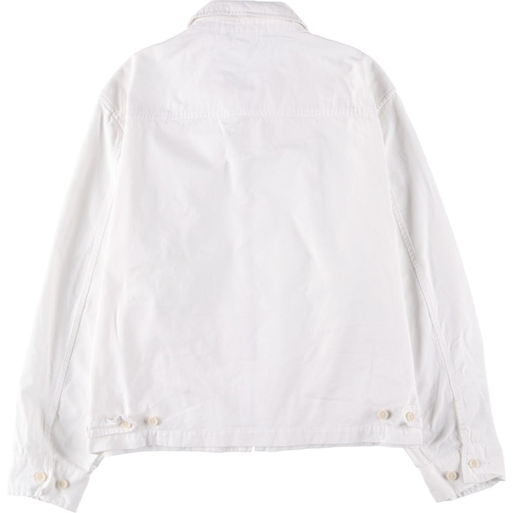 Ralph Lauren POLO by Ralph Lauren Swing Top Sports Jacket Men's L size cotton white type Vintage Second Hand