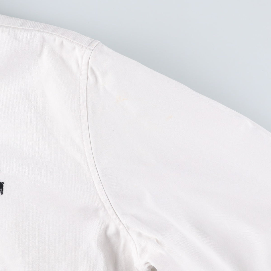 Ralph Lauren POLO by Ralph Lauren Swing Top Sports Jacket Men's L size cotton white type Vintage Second Hand