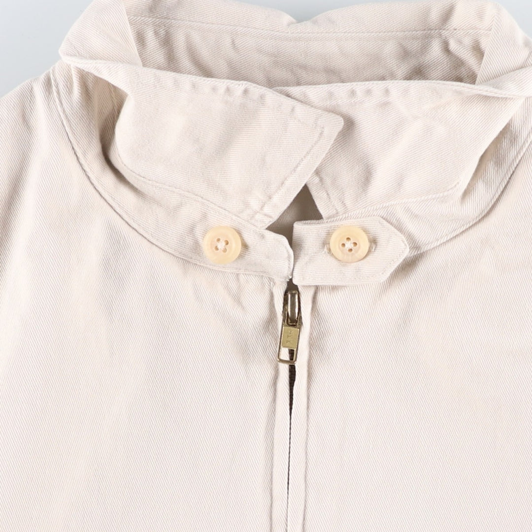 Ralph Lauren POLO by Ralph Lauren Swing Top Sports Jacket Made in Canada Men's L size cotton unbleached Vintage Second Hand
