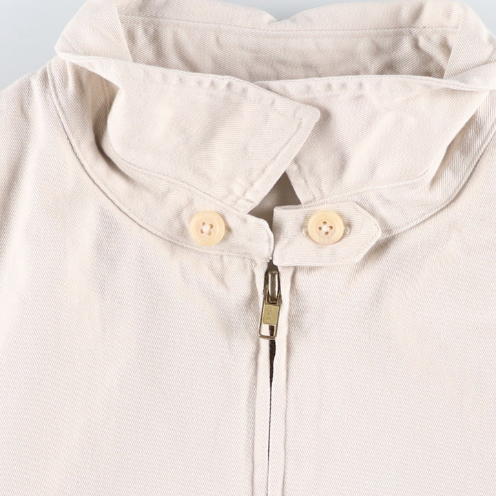 Ralph Lauren POLO by Ralph Lauren Swing Top Sports Jacket Made in Canada Men's L size cotton unbleached Vintage Second Hand