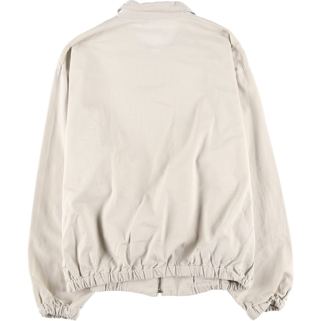 Ralph Lauren POLO by Ralph Lauren Swing Top Sports Jacket Men's L size cotton pale white type Vintage Second Hand