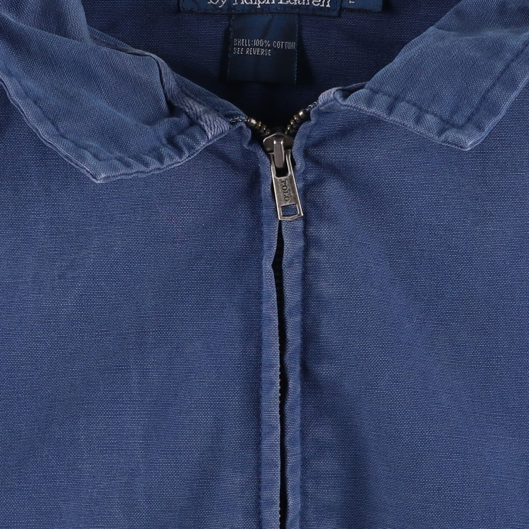 Ralph Lauren POLO by Ralph Lauren Swing Top Sports Jacket Men's XL cotton navy blue type Vintage Second Hand