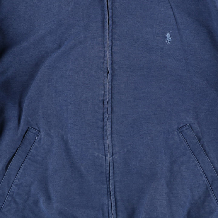 Ralph Lauren POLO by Ralph Lauren Swing Top Sports Jacket Men's XL cotton navy blue type Vintage Second Hand