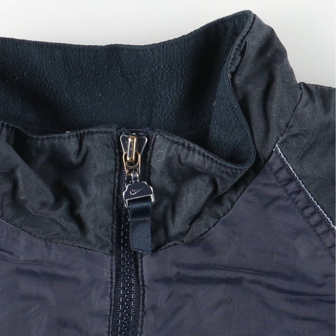 00'S Nike Windbreaker Men's XL unclear navy blue type Vintage Second Hand