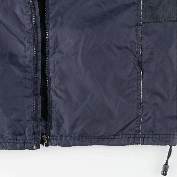 00'S Nike Windbreaker Men's XL unclear navy blue type Vintage Second Hand