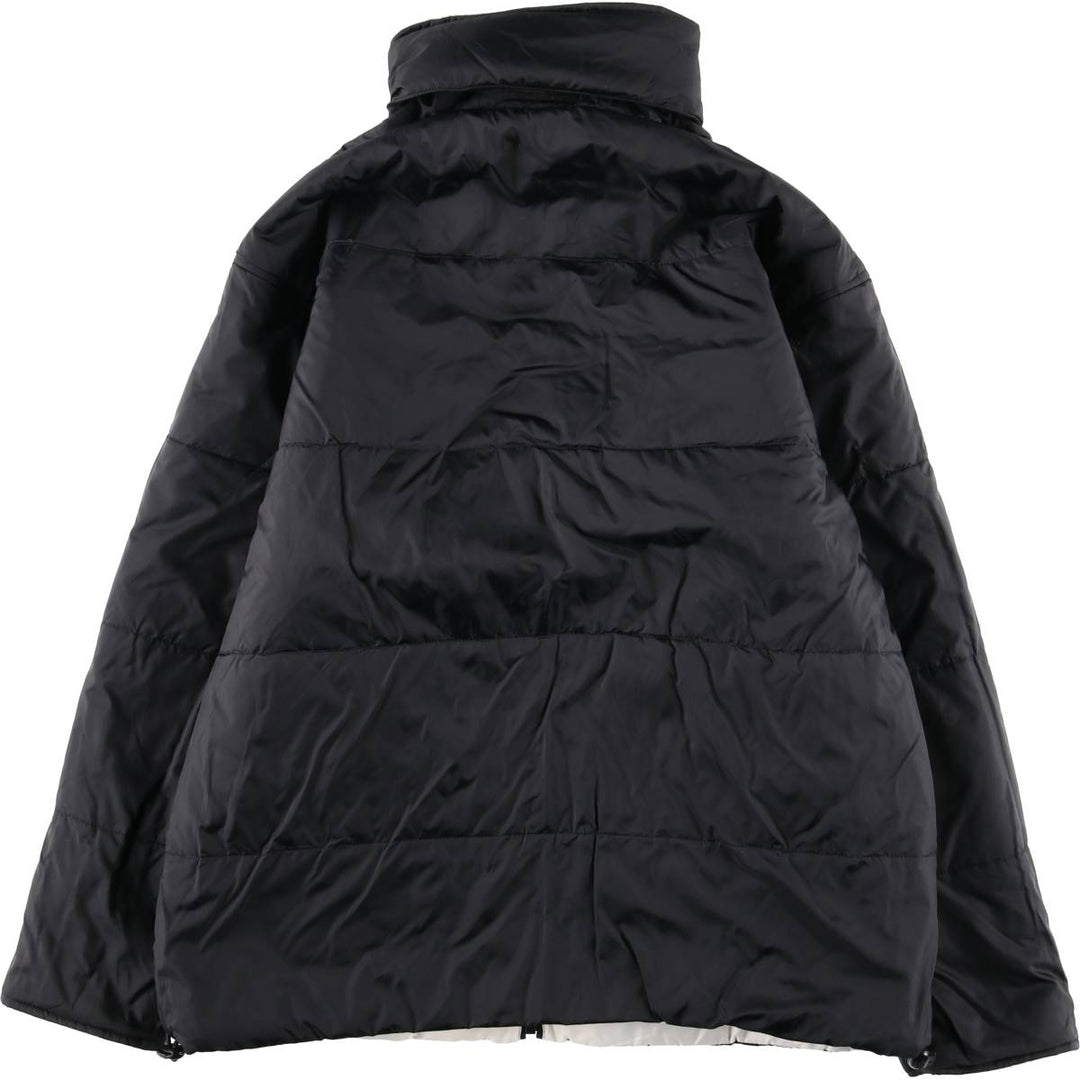 2000'S Nike reversible padded puffer jacket, men's size small Nylon black type Vintage Second Hand
